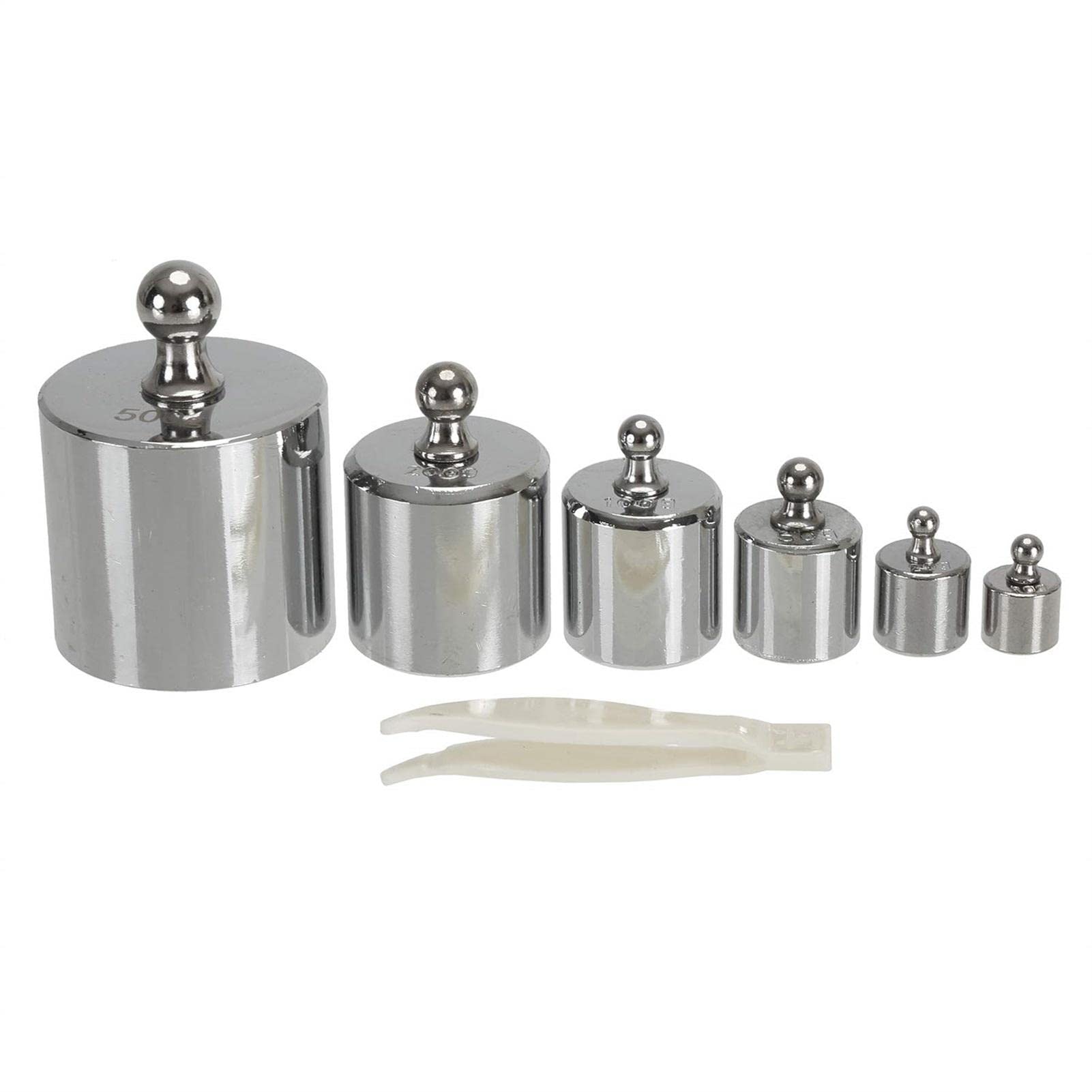 Juego de peso de calibración de 1000 g, kit de peso de calibración de escala | Juego de peso de calibración de escala de acero de precisión para balanza digital