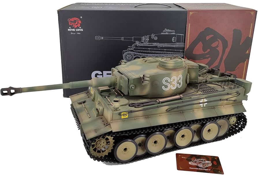 Amazon.co.jp: ラジコン 戦車 ドイツのティーガーI重戦車 「福