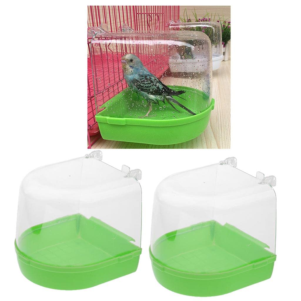 2 pcs Pet Bath Supplies Hamster Mice PVC Bathroom Cage Box Toy Toilet|Pet Supplies | Bird Supplies | Cages-image-49