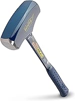 Estwing Big Blue 4 lb Drilling Hammer B3-4LBL - USA Made Forged Steel Sledge with Shock Reduction Grip