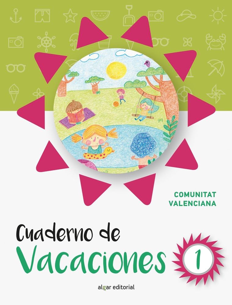Cuaderno de vacaciones 1 (Comunidad Valenciana): Edición Comunidad Valenciana