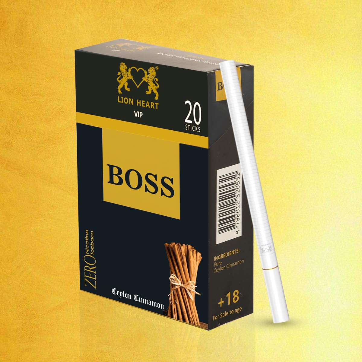 Buy Boss | Pure Cinnamon Premium Filter Cigarette | Latest In Trend | 100%  Tobacco Free Nicotine Free And Guilt Free | It Does Not Contain Any  Addictive Substances
