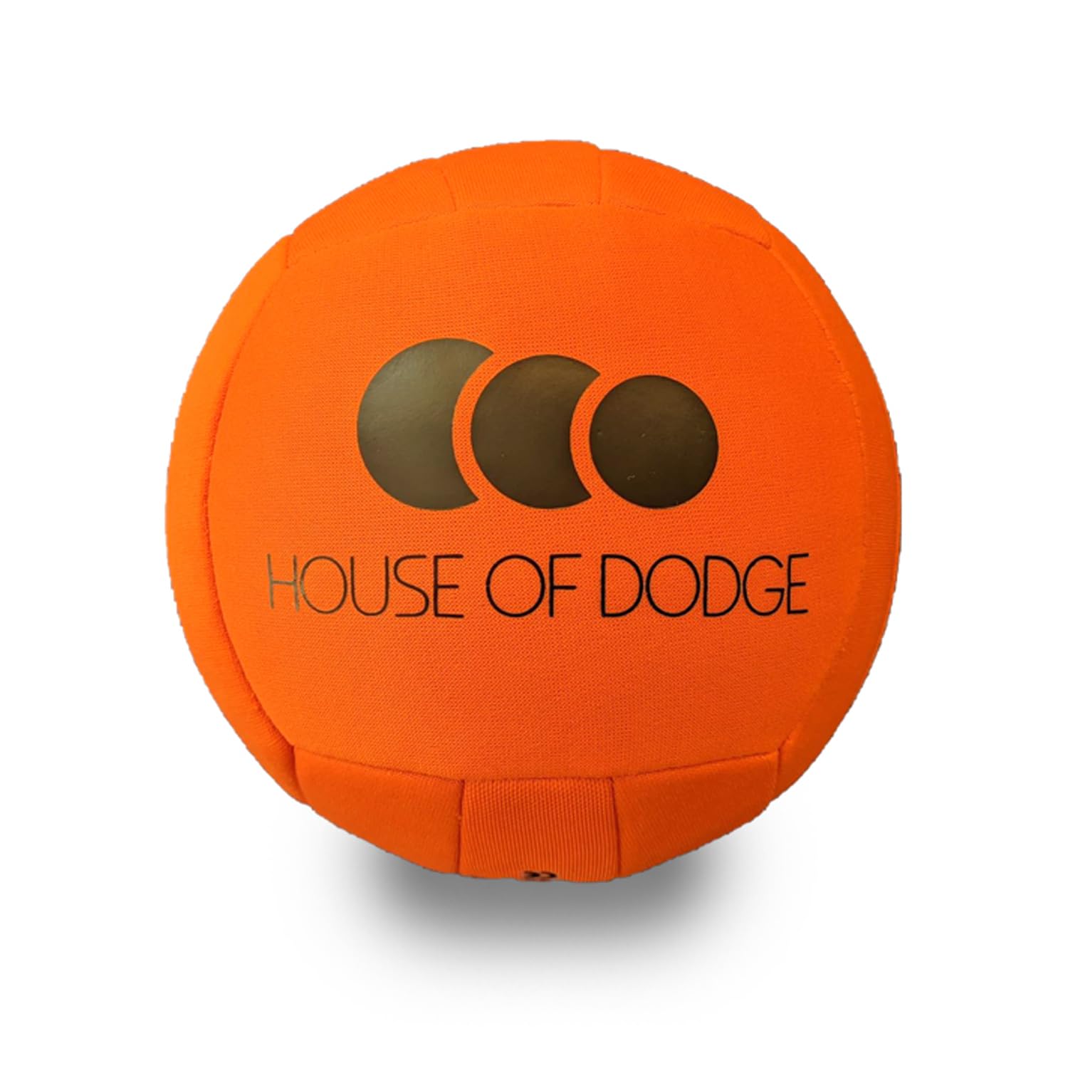 House of Dodge - Cloth Dodgeball - Size 2, Orange - Pack of 5 - Anti Sting Junior Dodgeball for Schools, Tournaments - Soft Polyester Outer, Durable Butyl Bladder - British Standard Sizes