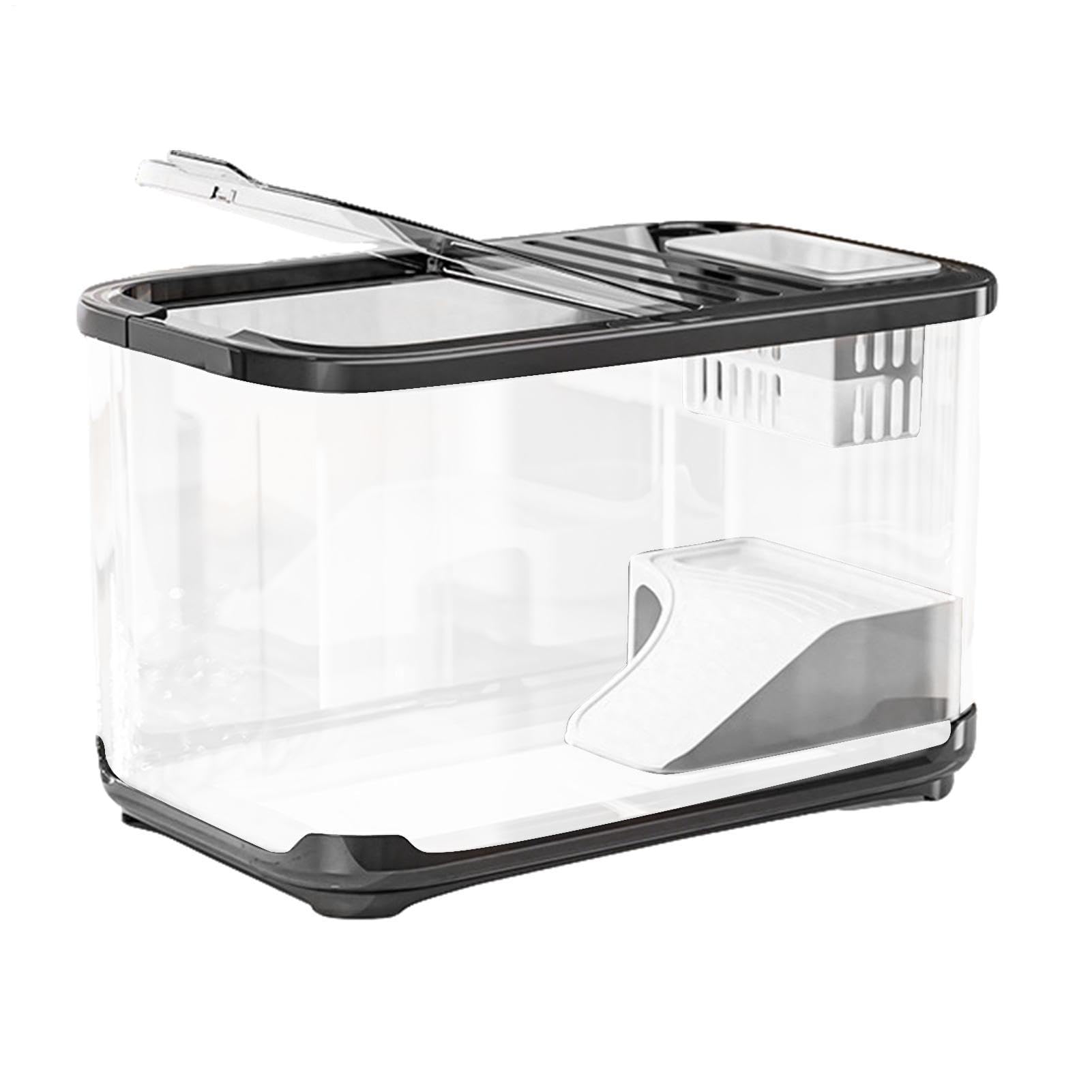 Betta Fisch Aquarium Set Belüfteter Behälter, Lebensraum, Süßwasser