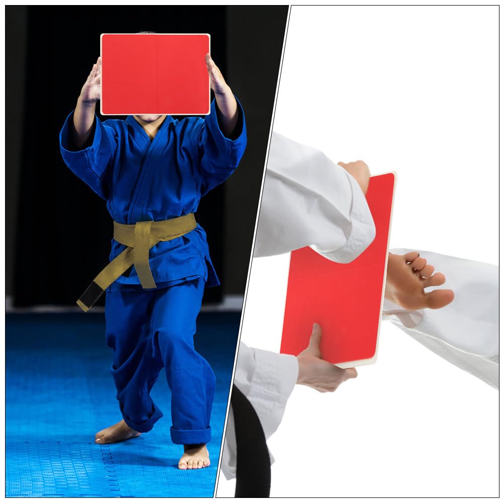 CLISPEED Taekwondo Bruchtestbretter Für Kinder 2 Stück Wiederverwendbare Eva Schaum Bruchbretter Für Training Und Prüfung Im Kampfsport