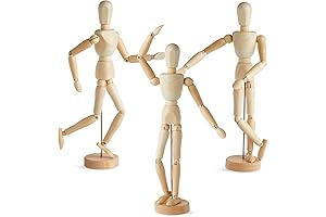 3-Pack Body Dummy Art Figure