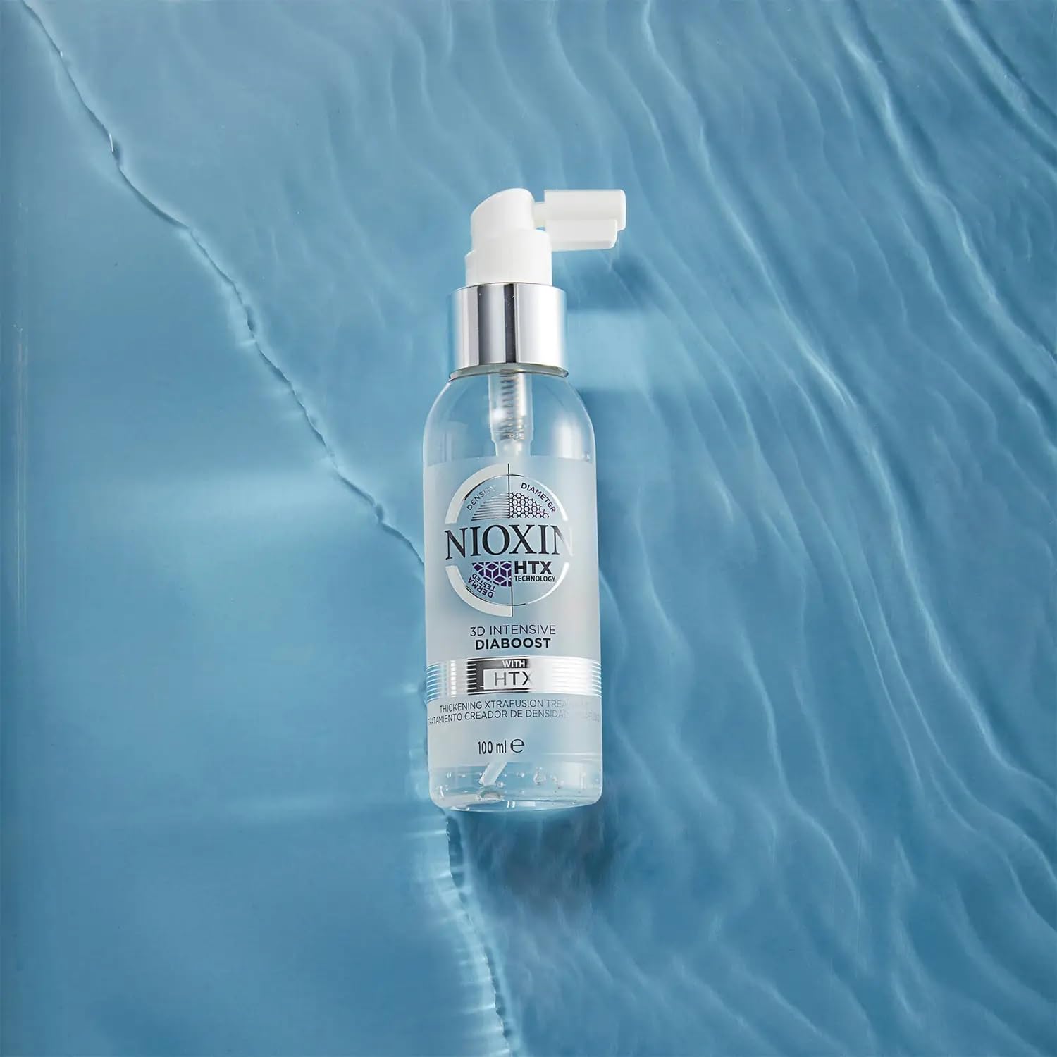 NIOXIN 3D Intensive Diaboost (100 ml) – Leave-in Haarpflege mit Koffein, Niacinamid und Panthenol – für verbessertes Haarwachstum* – Kopfhaut Serum für dichter und voller aussehendes Haar