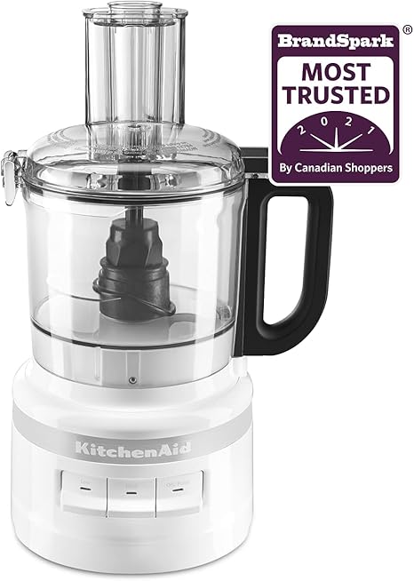 Amazon Com Kitchenaid 7 Cup Food Processor Kfp0718wh White Kitchen Dining