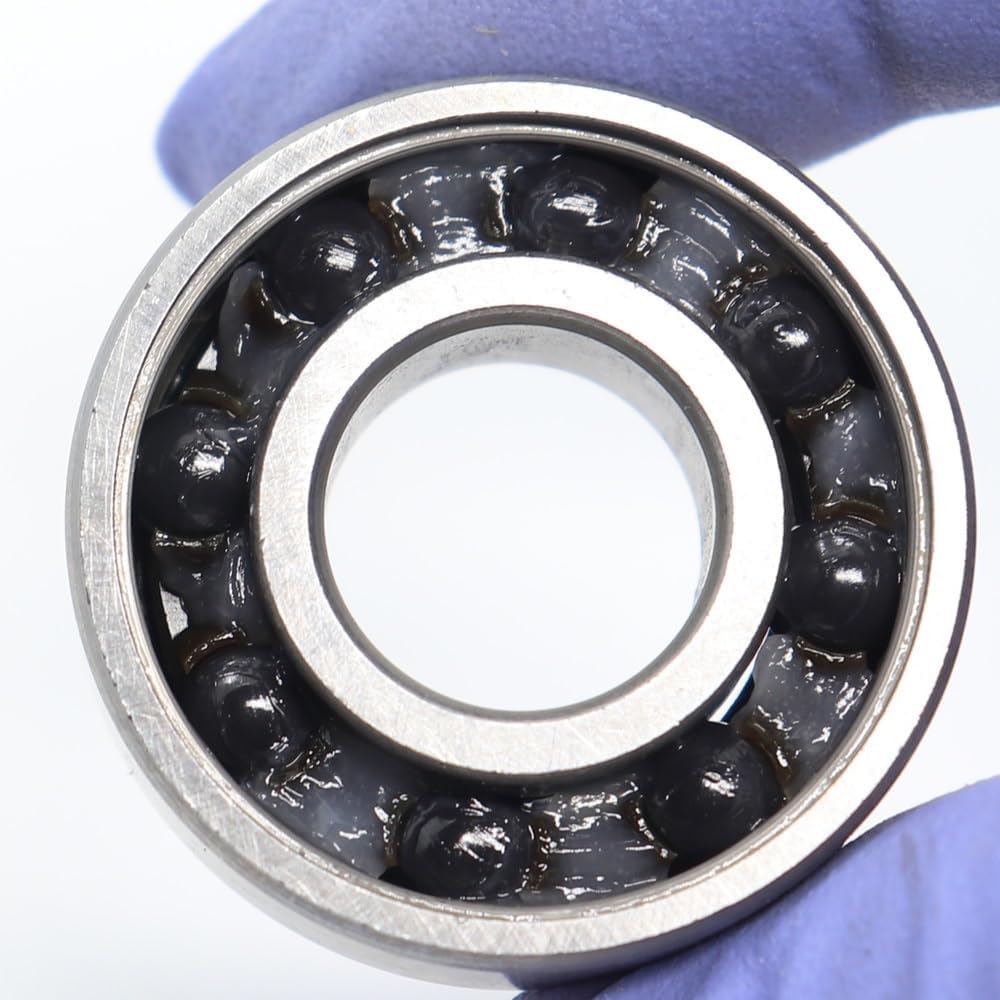 6001 Hybrid Ceramic Bearing 12 * 28 * 8 mm Bicycle Bottom Brackets Spares 6001RS Si3N4 Ball Bearings