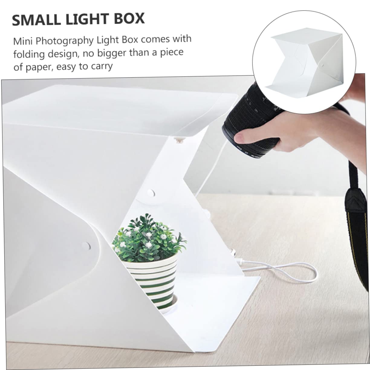 Yardenfun 1 Set Folding Studio Photography Lights Portable Studio Light Lighting Cube Tent Photo Tent Professional Photography Tent Foldable Phone Chair Softbox Photo Mini Tent Eva