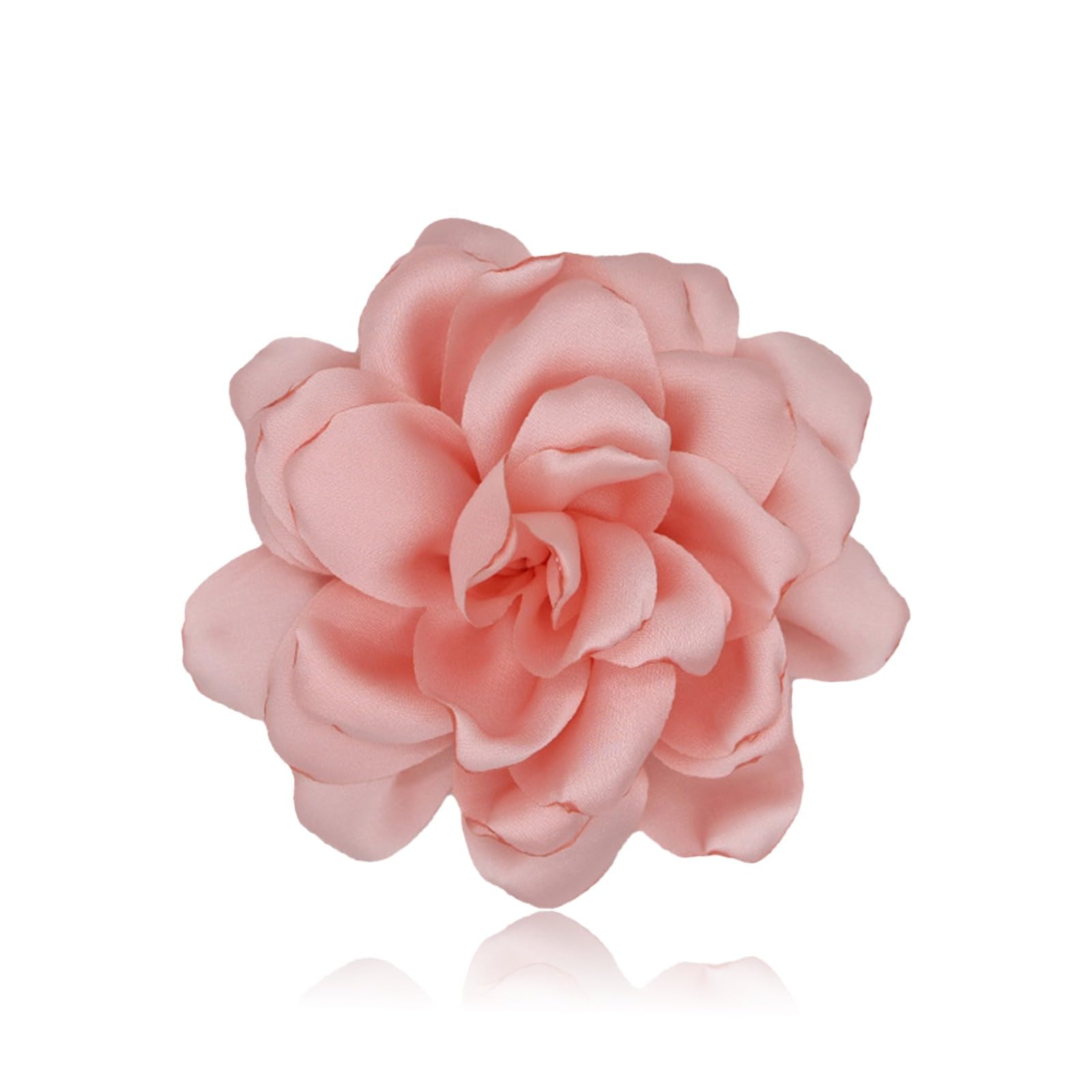 Broches Para Ropa Mujer, Broche De Flor De Rosa, Flores Para Vestidos De Fiesta, Grande, Pinza Para El Pelo, Horquilla Con Flor, Elegante Broche De Solapa Floral Para Boda, Fiesta,Baile(Negro) — view 20