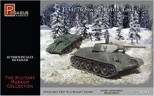 Tanques rusos T-34 Miniatura 0.787 in WWII Pegasus