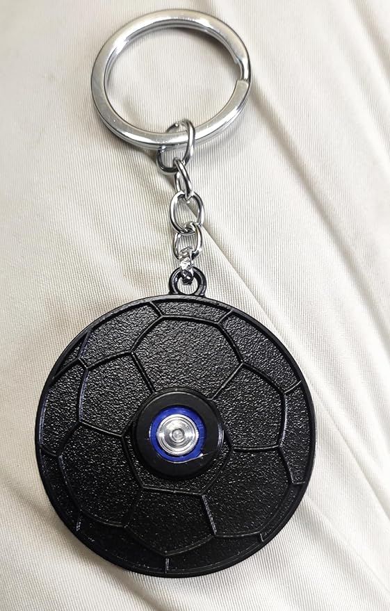 Image of Premium Metal Anime Spinner Keychain | 360 Rotating Fidget Keyring for Bike, Car & Bags | Japanese Manga & Cosplay Action Hero Designs | Pack of 1
