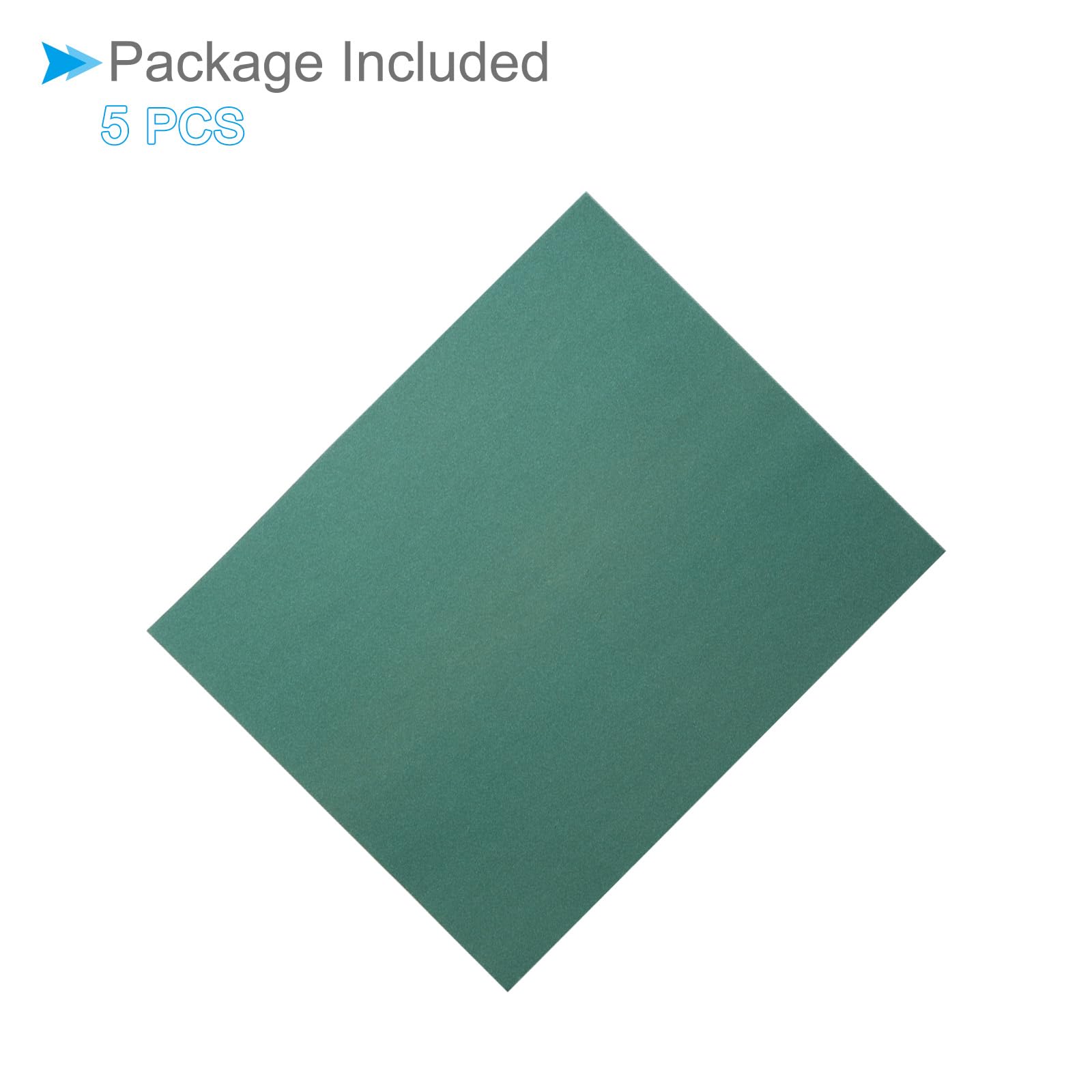 Papier abrasif en carbure de Silicium, 11" x 9", Grains 320, Assortiment de Papier abrasif Sec et Humide - (Applications : for Meubles en Bois et métal), 100 pièces
