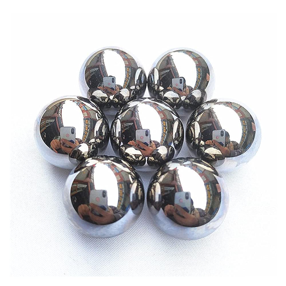 DWAMMEBRS Steel Beads 40/41/42/44/45/46/47/48/49/50/50.8mm Solid Bearing Ball Single 260gram(40mm single 260 gram)