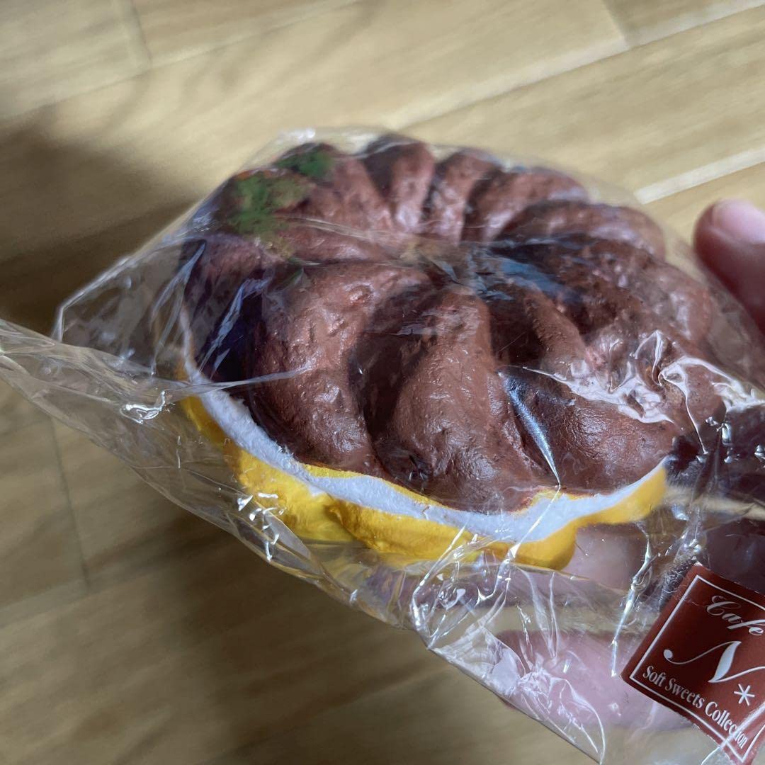 Amazon.co.jp: スクイーズカフェドエヌ☆一斤パン☆シュークリーム