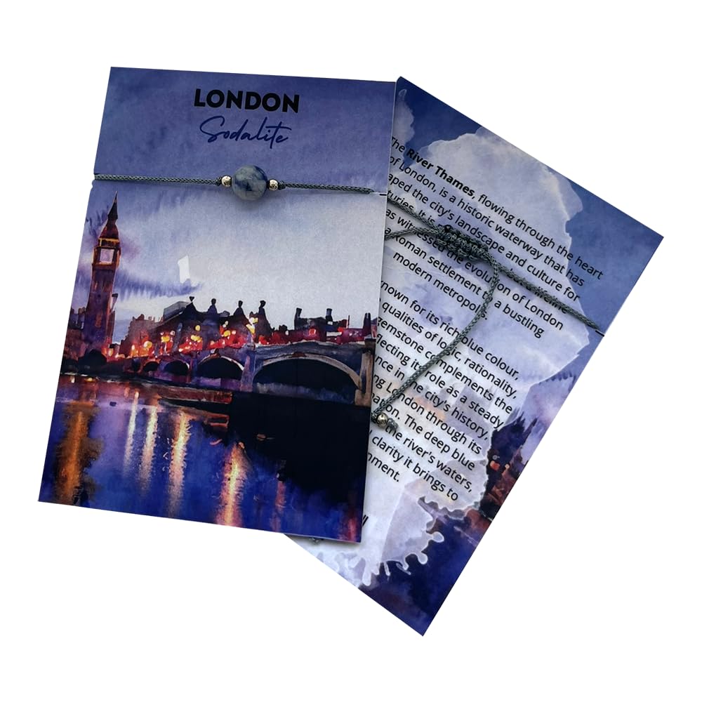 VIE Destination Wristlet, London, Sodalite