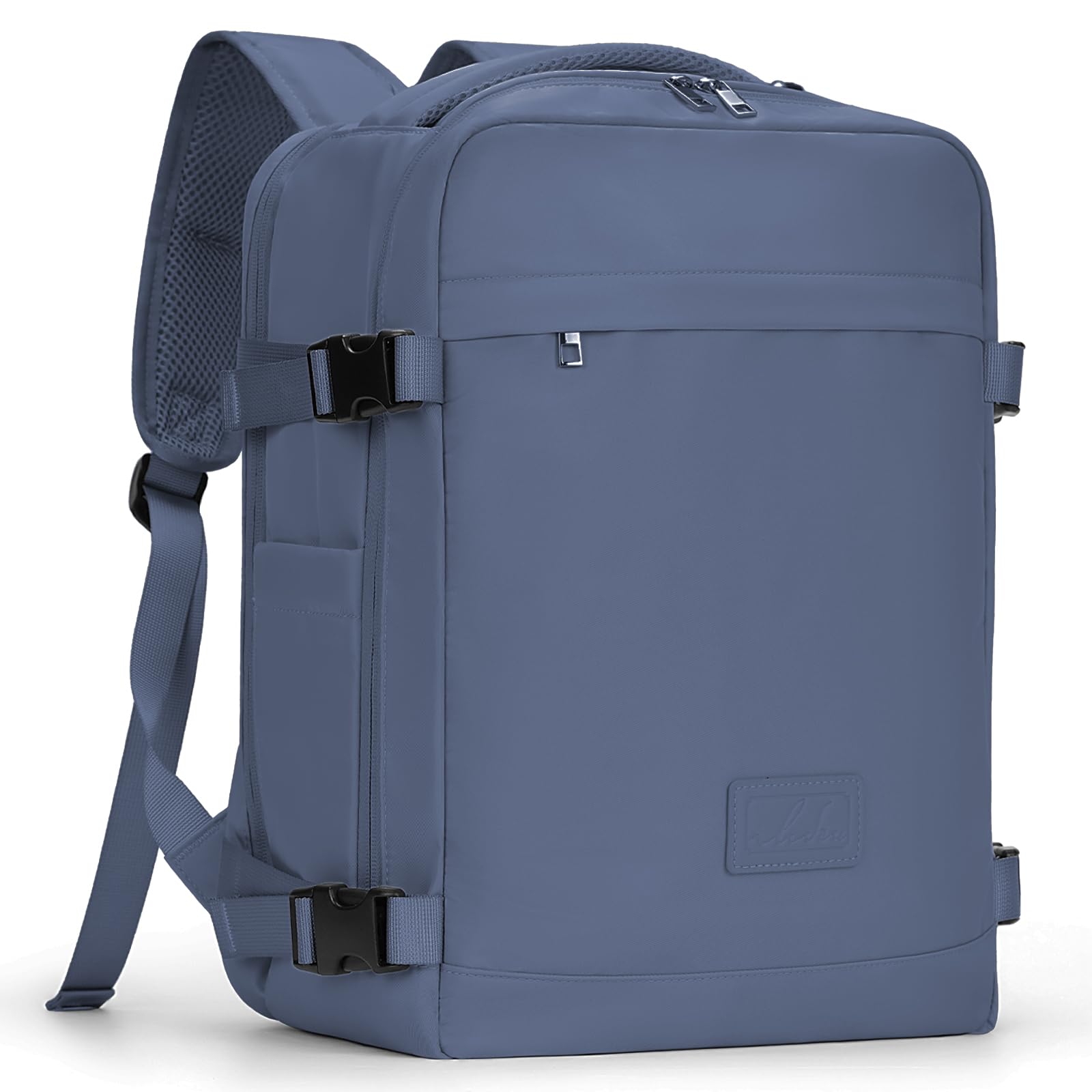 WOUIYO Bagage Cabine 40x30x20, 24L Sac à Dos Voyage Cabine Avion 40x30x20 pour Ryanair Wizzair Eurowings, Sac À Dos Homme Femme Sacs De Voyage Bagage À Main pour Ordinateur