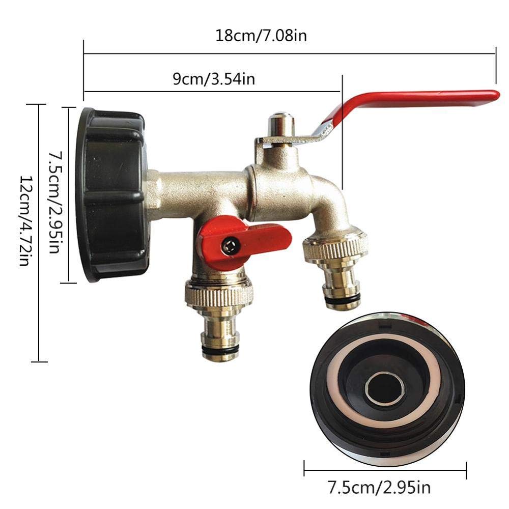 S60X6 Al Rubinetto in Ottone 1/2" Parti Di Montaggio Della Valvola Di Ricambio per i Connettori Dell'Acqua Del Giardino Domestico, YAOSHER, a, s