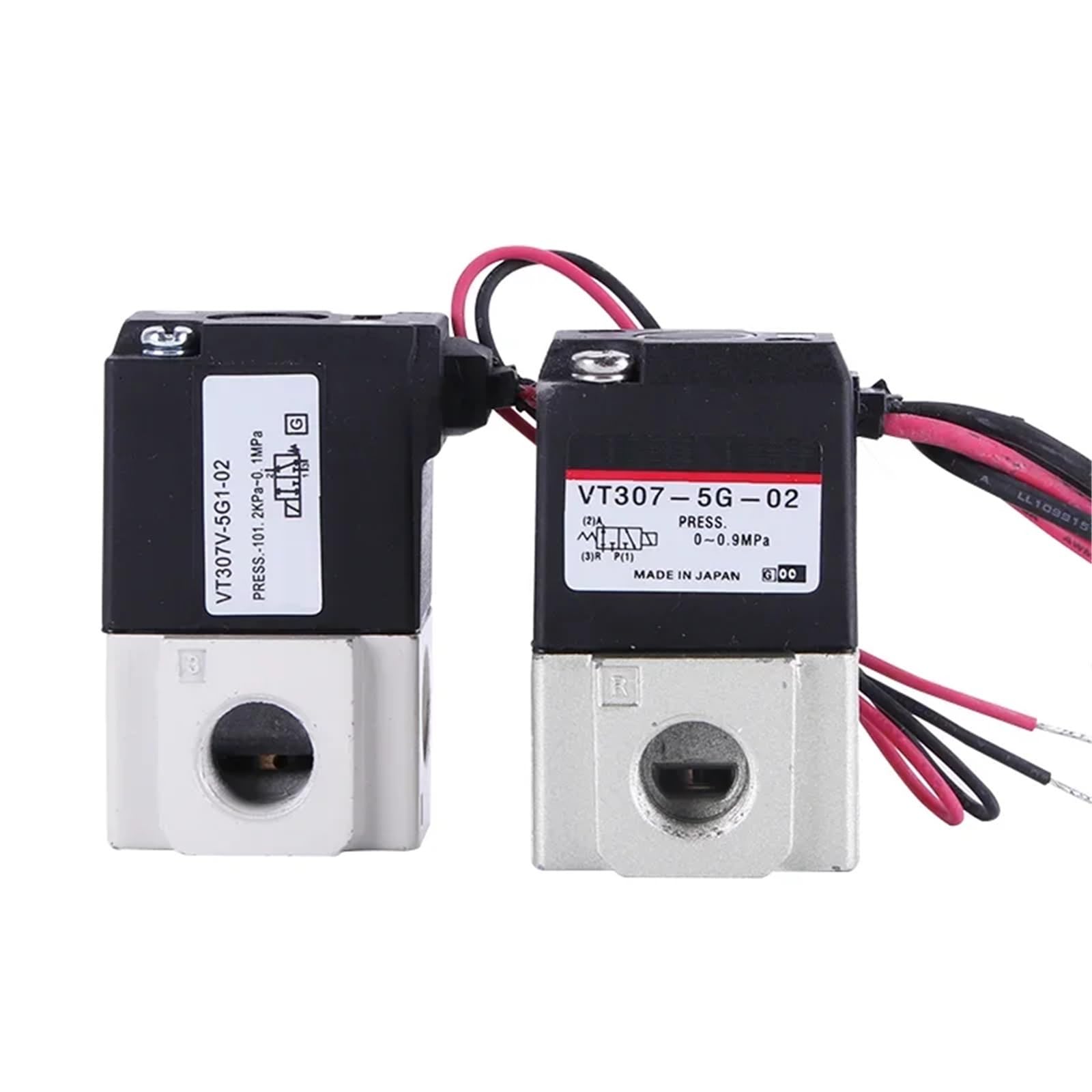 Pneumatyczny zawór elektromagnetyczny VT307-3G/4G/5G/6G/4G1/5G1-01/02 Dwudrożny zawór próżniowy 1 szt. (VT307-5G1-02)