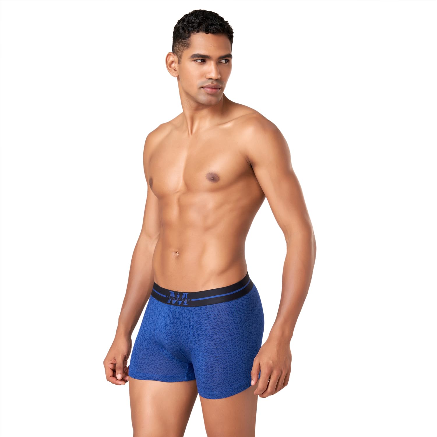 Macroman M-Series MW Signature Collection by Rohit Bal Premium Modal, pantaloncini da uomo in spandex