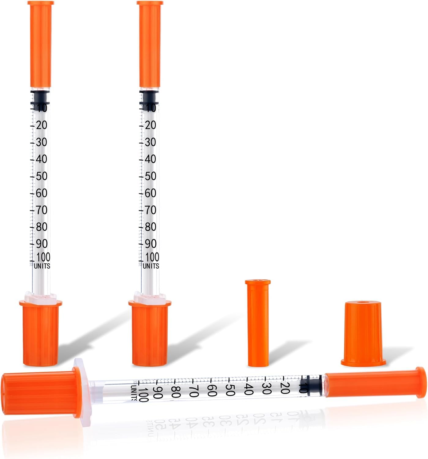 1ml Syringe with 31Ga 1/4 Inch Needles, Sterile Individual Packaging for Lab Supplies, Pack of 100 — Amazon image 7