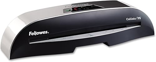 Fellowes 5728401 Callisto 95 Laminadora, 9 pulgadas de ancho x 5 mil de grosor máximo