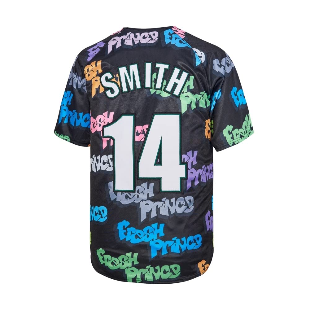 #14 The Fresh Prince of Bel Air Academy Baseball Trikot für Herren