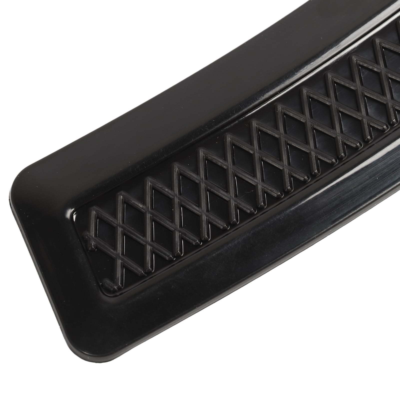 Rivestimento Svasato Passaruota 2 Pezzi Adesivo Universale Anti-collisione Protezione Auto Nero