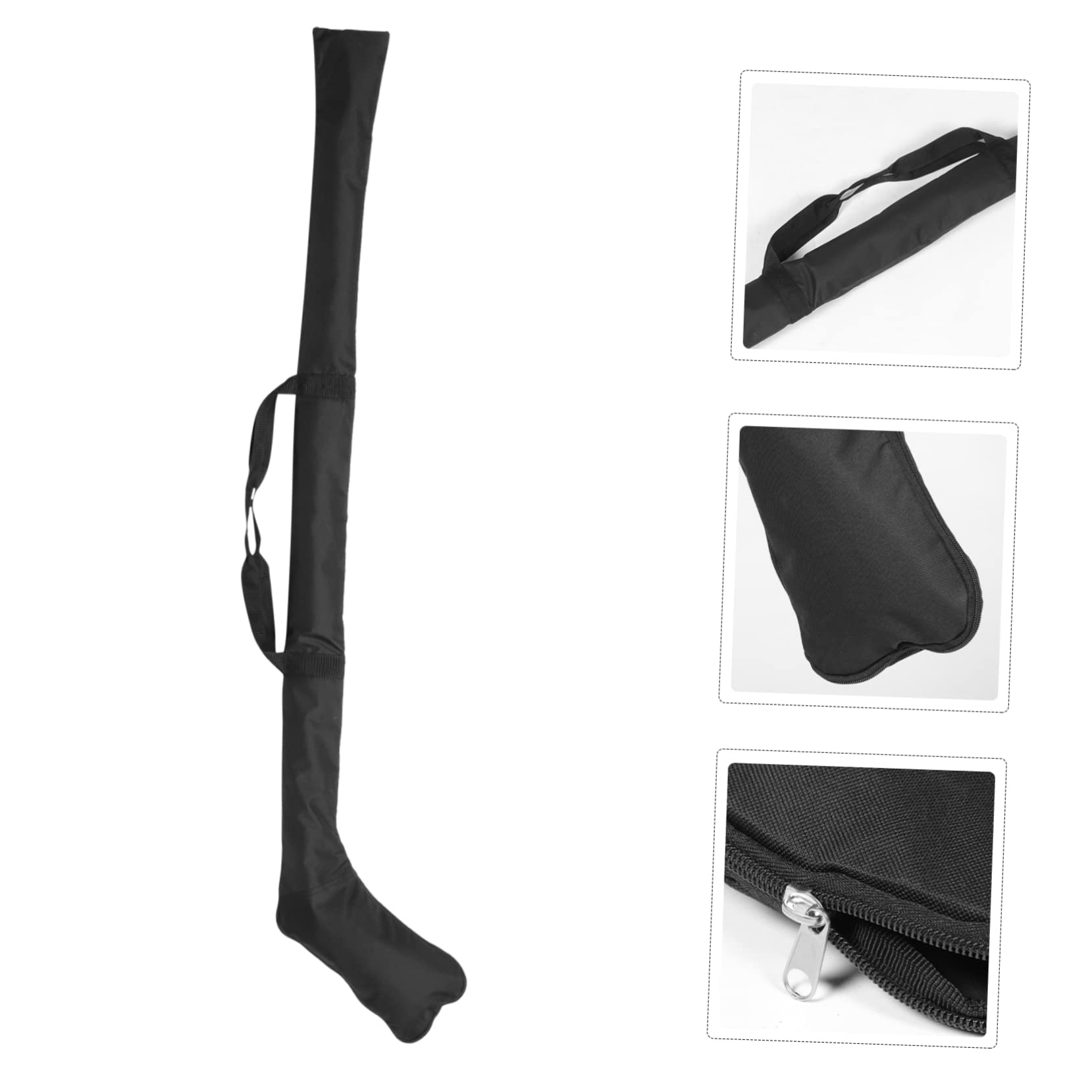 GALPADA Portable Hockey Stick Bag Convenient Storage Pouch for Ice Hockey Equipment Durable Zipper Design Lightweight and Compact for Athletes