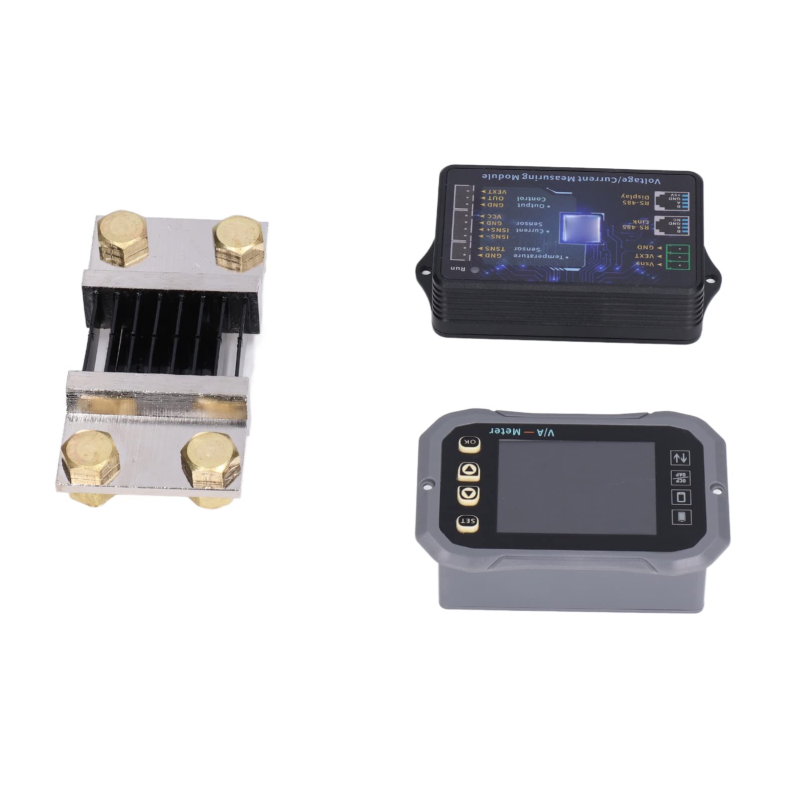 Coulometro digitale per batterie al litio e tester misuratore di potenza corrente e tensione - Modello KG160F con comunicazione 485 e monitoraggio dei dati in tempo reale per