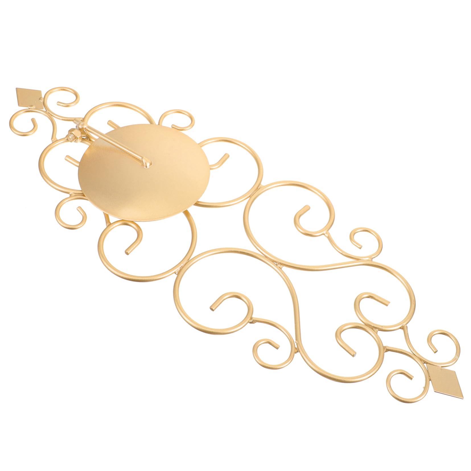 Cabilock Wall Candle Holder Iron Wall Sconce for Decor Stylish Candle Holder for Bedroom Living Room Easy to Clean for Weddings Special Events