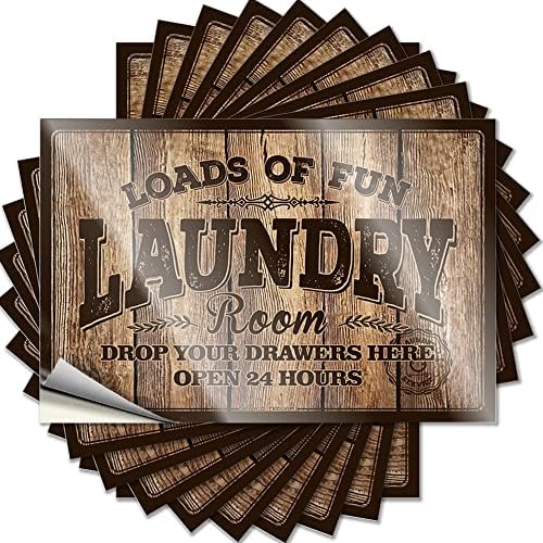 Funny Sticker Neutral Gaming Waterproof - Laundry Room Runner Non Slip Laundry Waterproof Self Adhesive Decal for Gathering Use(6X9CM) image 4