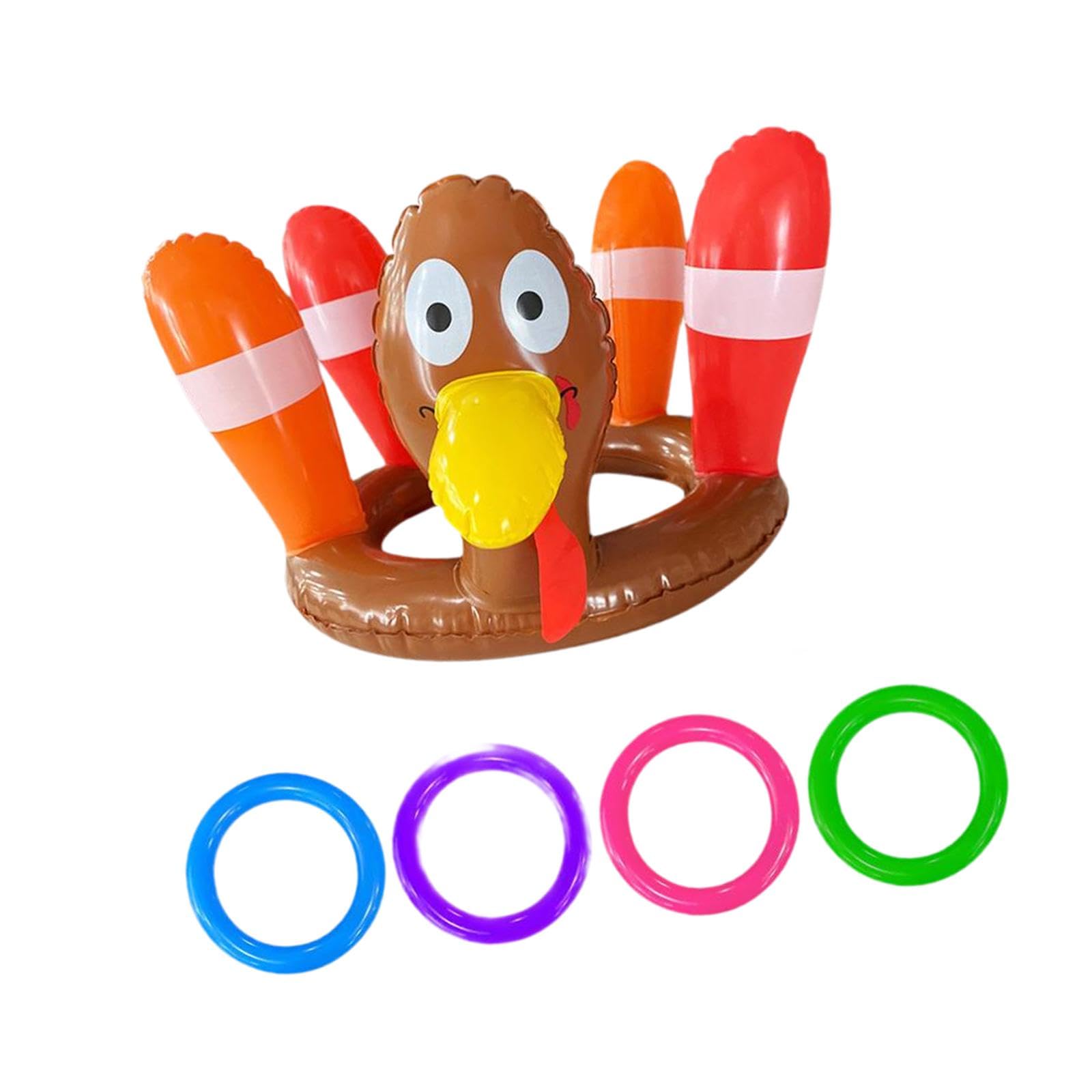 RNXRZANK Inflatable Hat Toy Toss Game for Indoor Outdoor Party Supplies Favors Adults