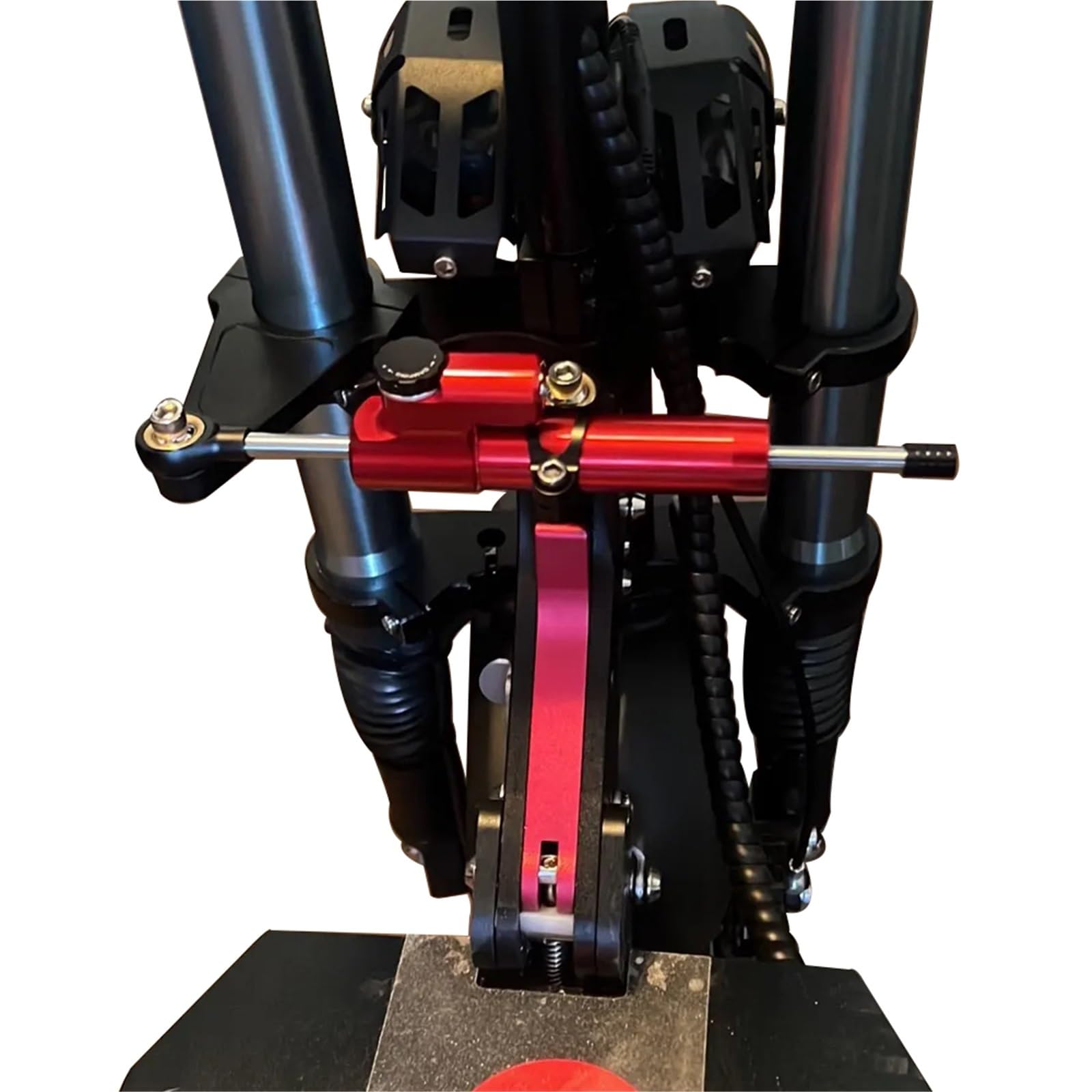 Amortisseur De Direction pour Trottinette Électrique pour Inxing V7 : Stabilité Accrue À Haute Vitesse Et Sécurité Renforcée. Stabilisateur Guidon Inclus