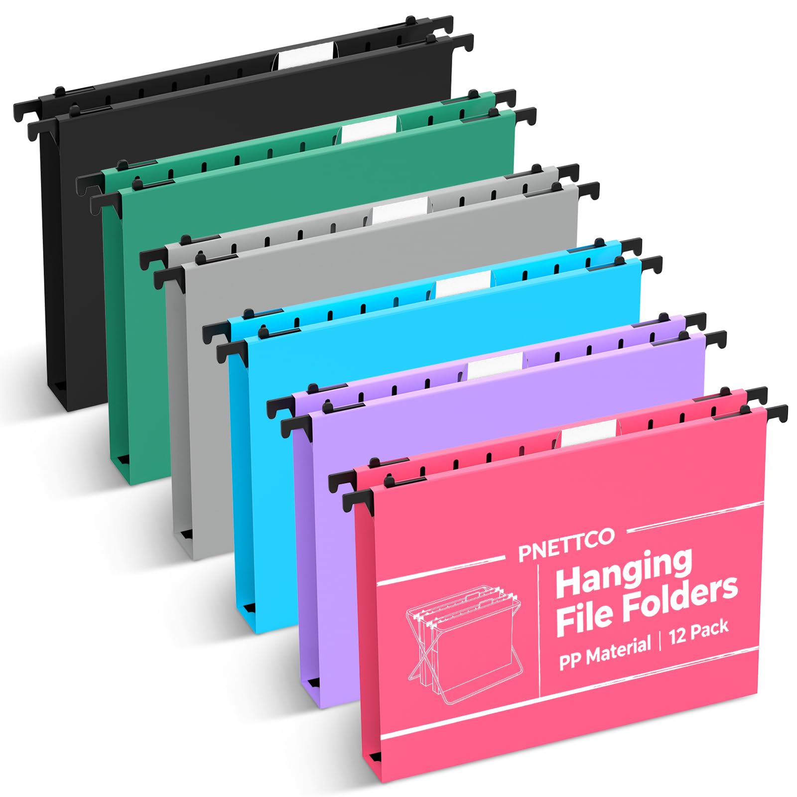MSS 17冊セット Amazon.com : Extra Capacity Plastic Hanging File Folder, 12 Pack