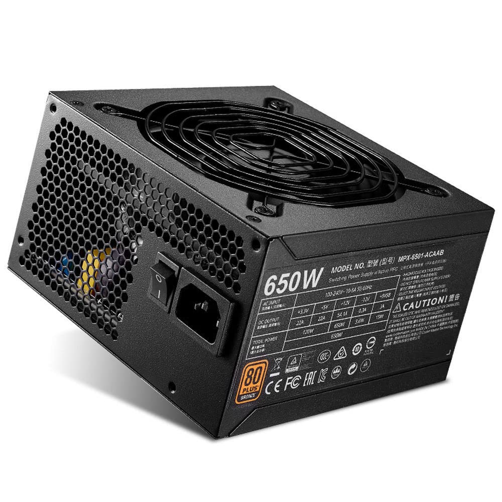 Amazon.com: PSU for Cooler Master MWE Bronze 650 ATX Back-line