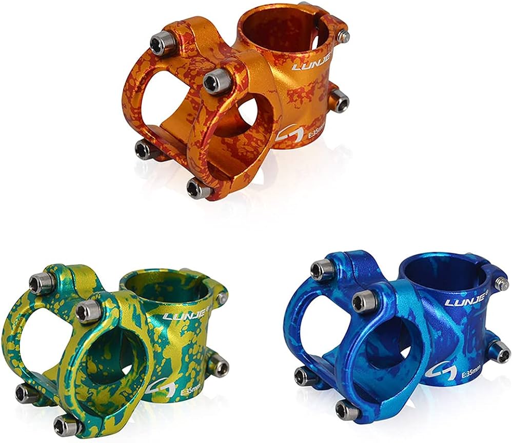 Amazon | Lunje マウンテンステム 31.8 / 35 ミリメートルアルミ合金