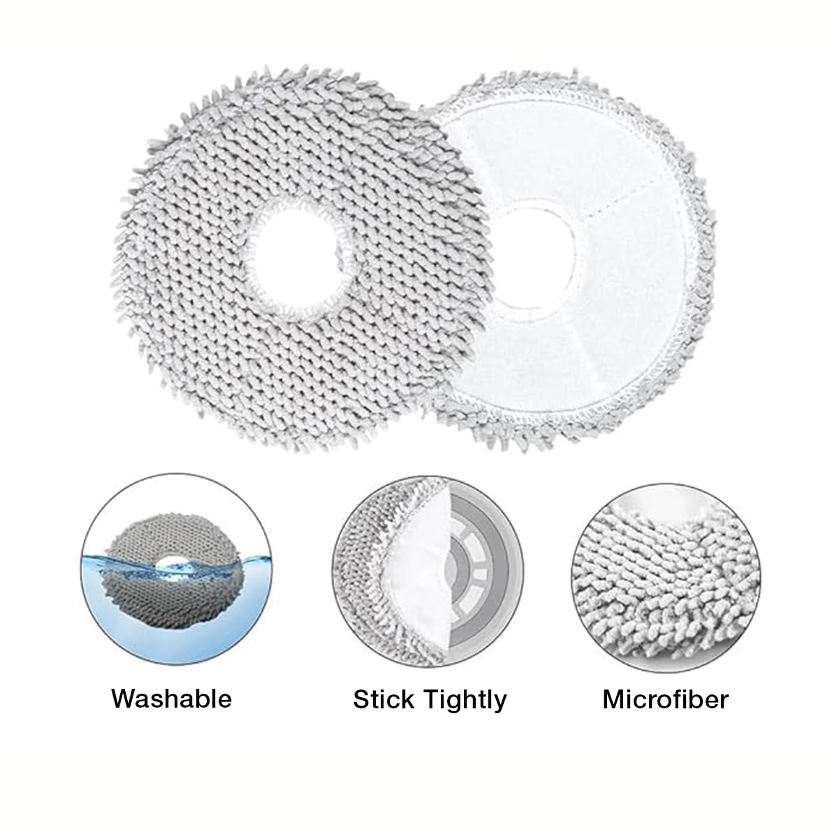 Chiffon De Nettoyage De Rechange Pour Aspirateur Ecovacs