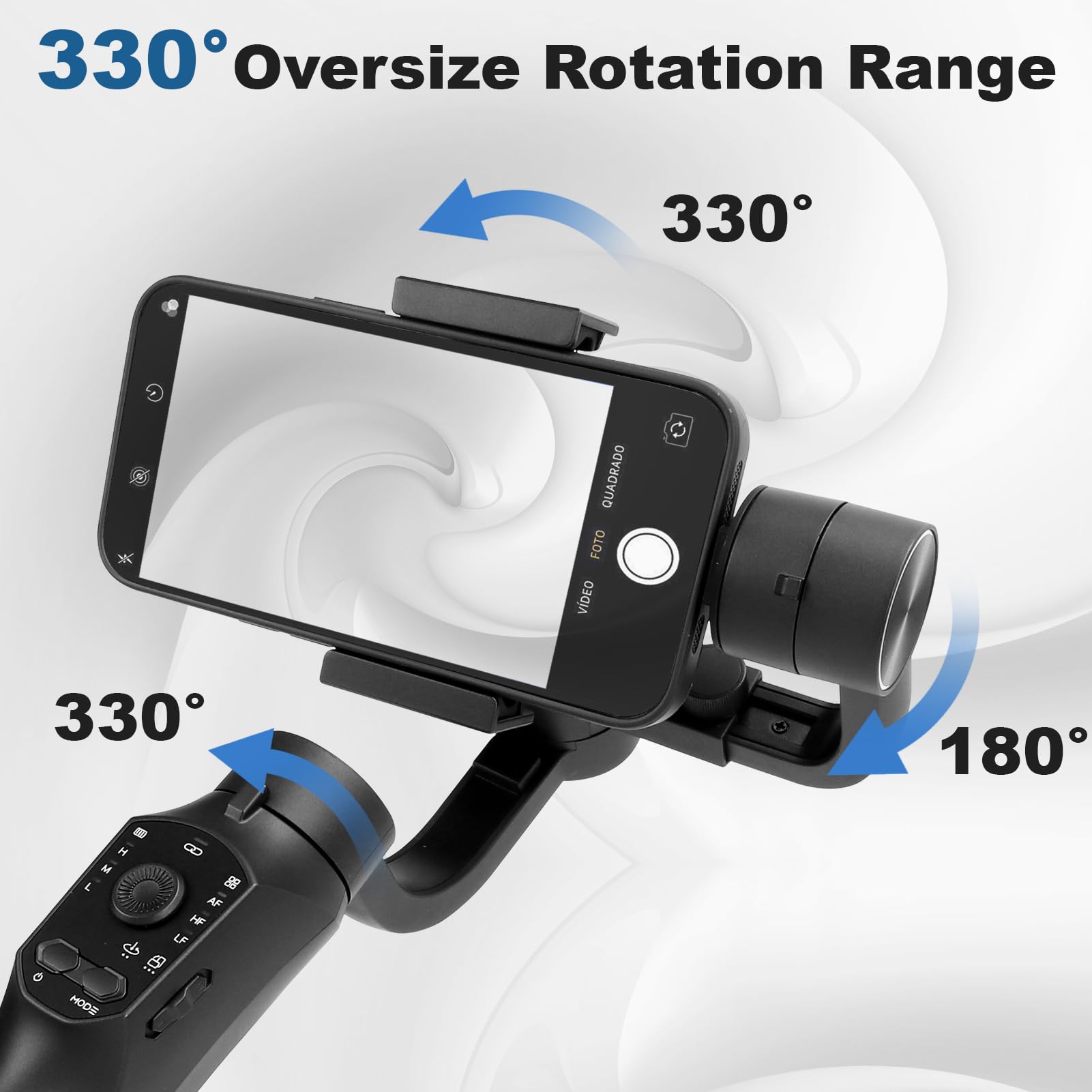 スマホアクセサリー Industry-Standard 3-Axis Gimbal スマホ
