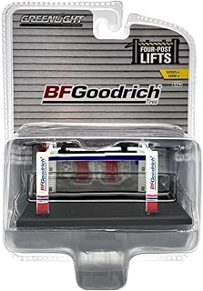 Greenlight 16150-B Auto Body Shop - Four-Post Lifts Series 4 - BFGood Rich Tires 1:64 Scale Diecast