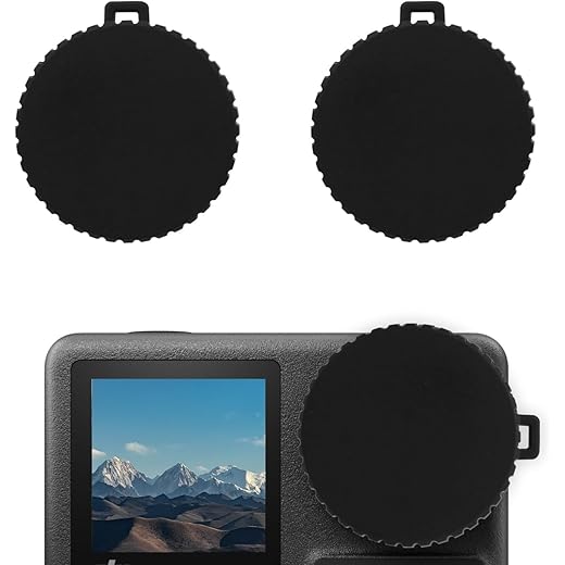 Lens Cap for Osmo Action 5/4 + 3, 2pcs