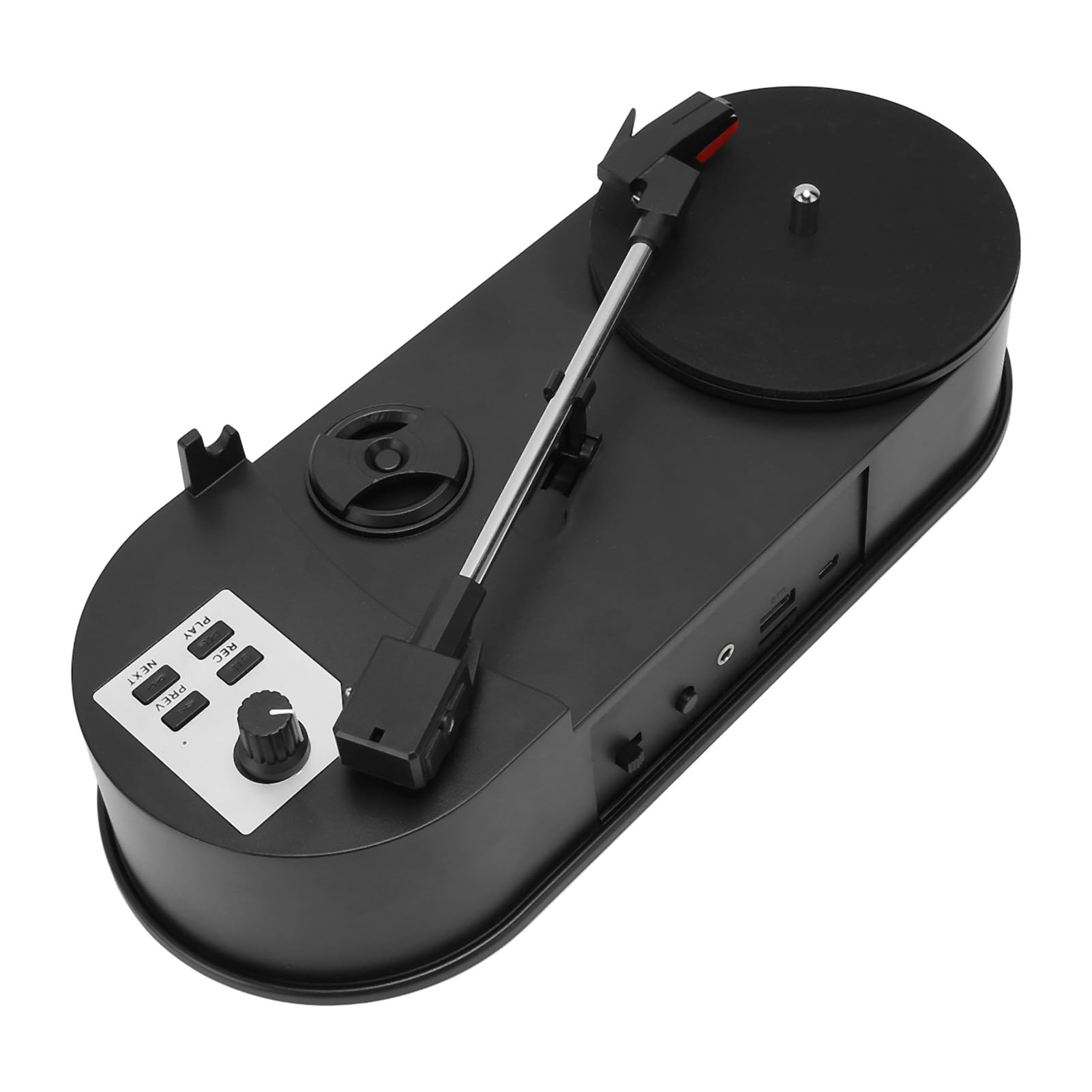 Giradischi Portatile Mini Convertitore di Musica Vintage per Uso Domestico Materiale ABS 33 45 Giri/min