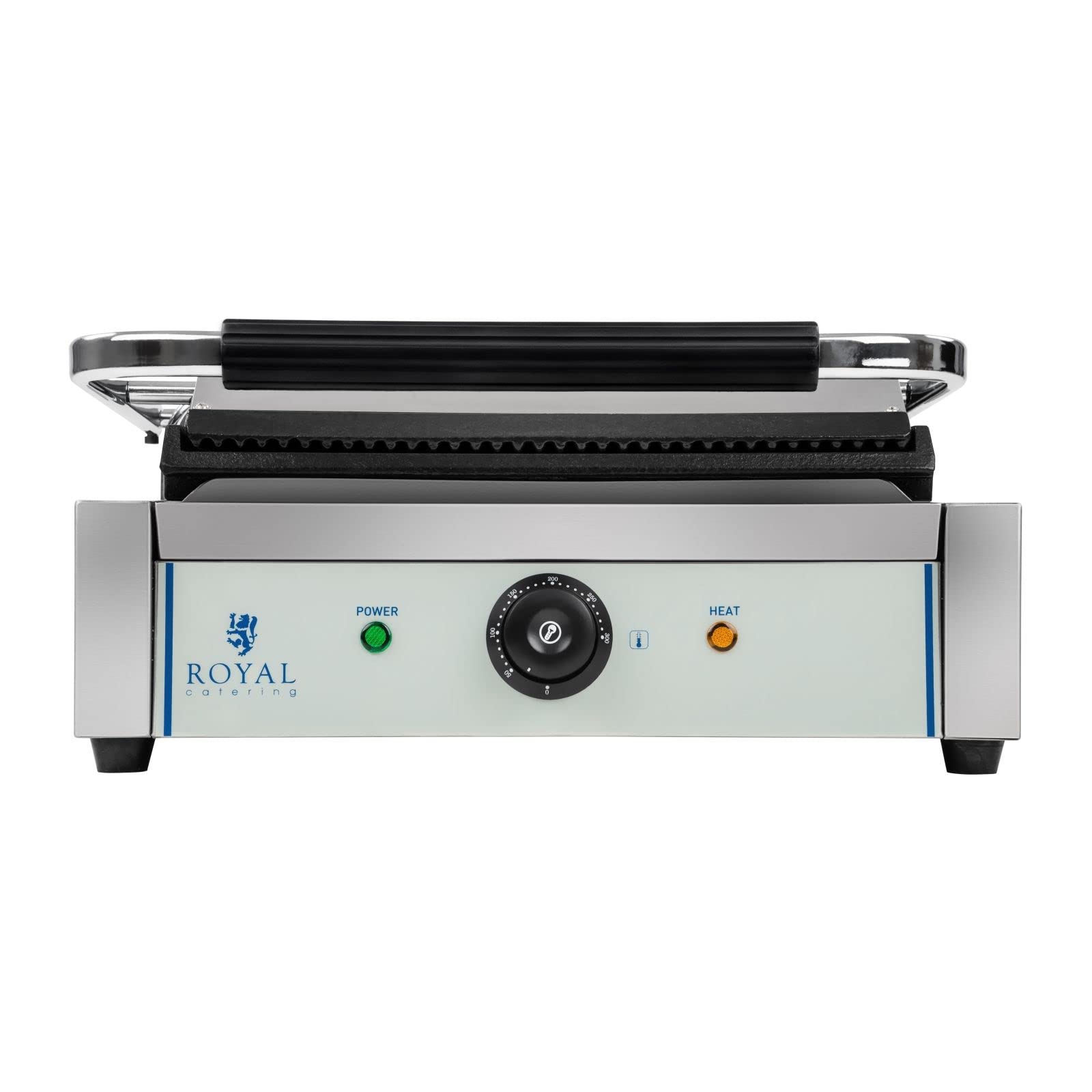 Royal Catering - RCKG-2200 - Piastra panini - 1 x 2.200 Watt