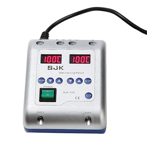 Miniatura 6 de La cera eléctrica del laboratorio dental talla la pluma doble de la máquina del cuchillo y 6 extremidades de la cera