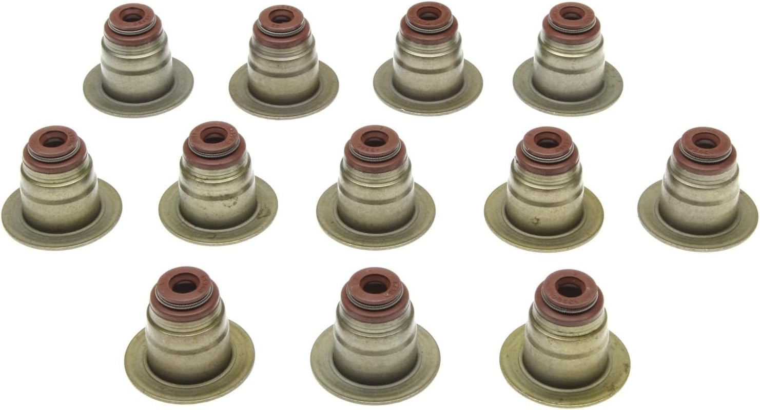 Intake and Exhaust Engine Valve Stem Oil Seal Set Compatible With Chevrolet Trailblazer EXT 4.2L L6 2006 P-2711718