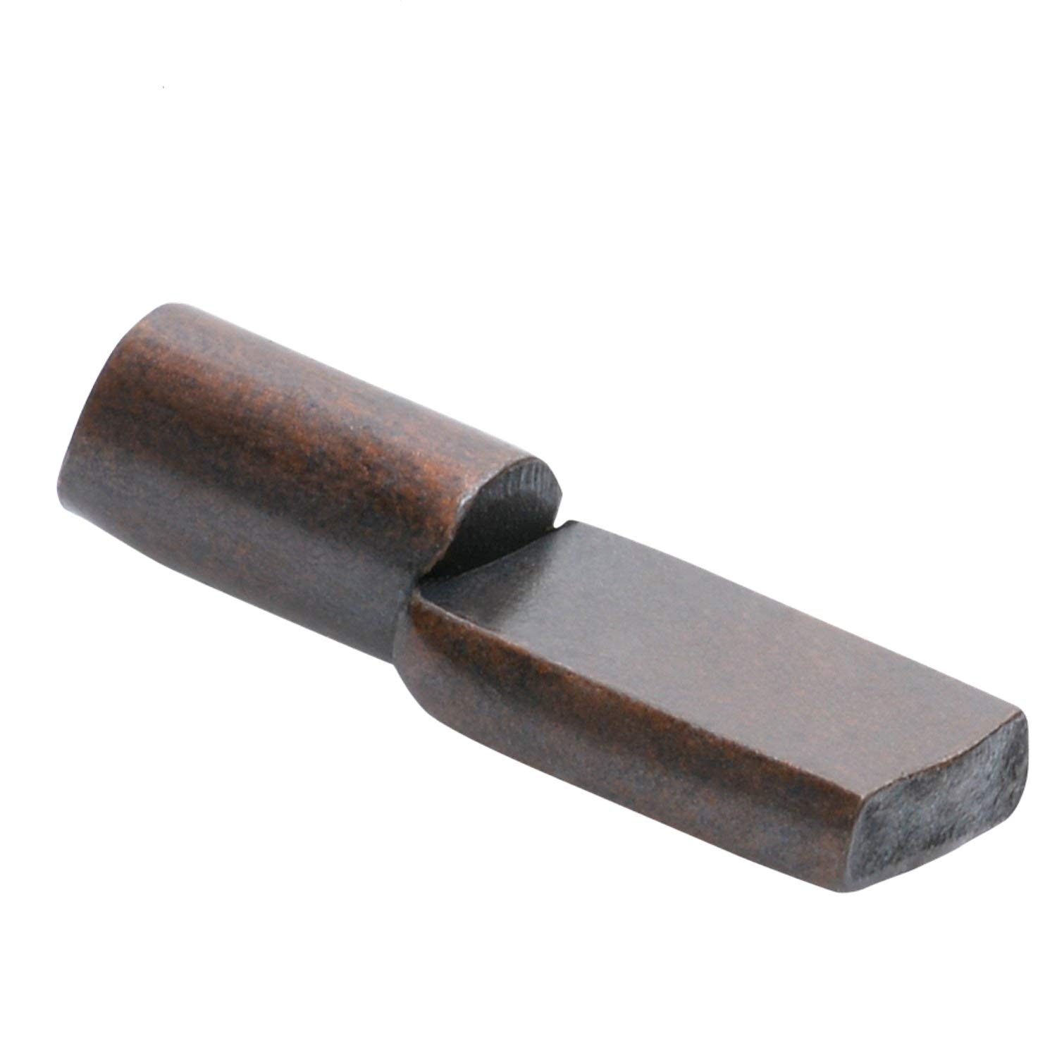 D.H.S. 5mm Spoon Style Cabinet Shelf Support Pegs - Antique Bronze - Box of 50 by Dugan Hardware Systems