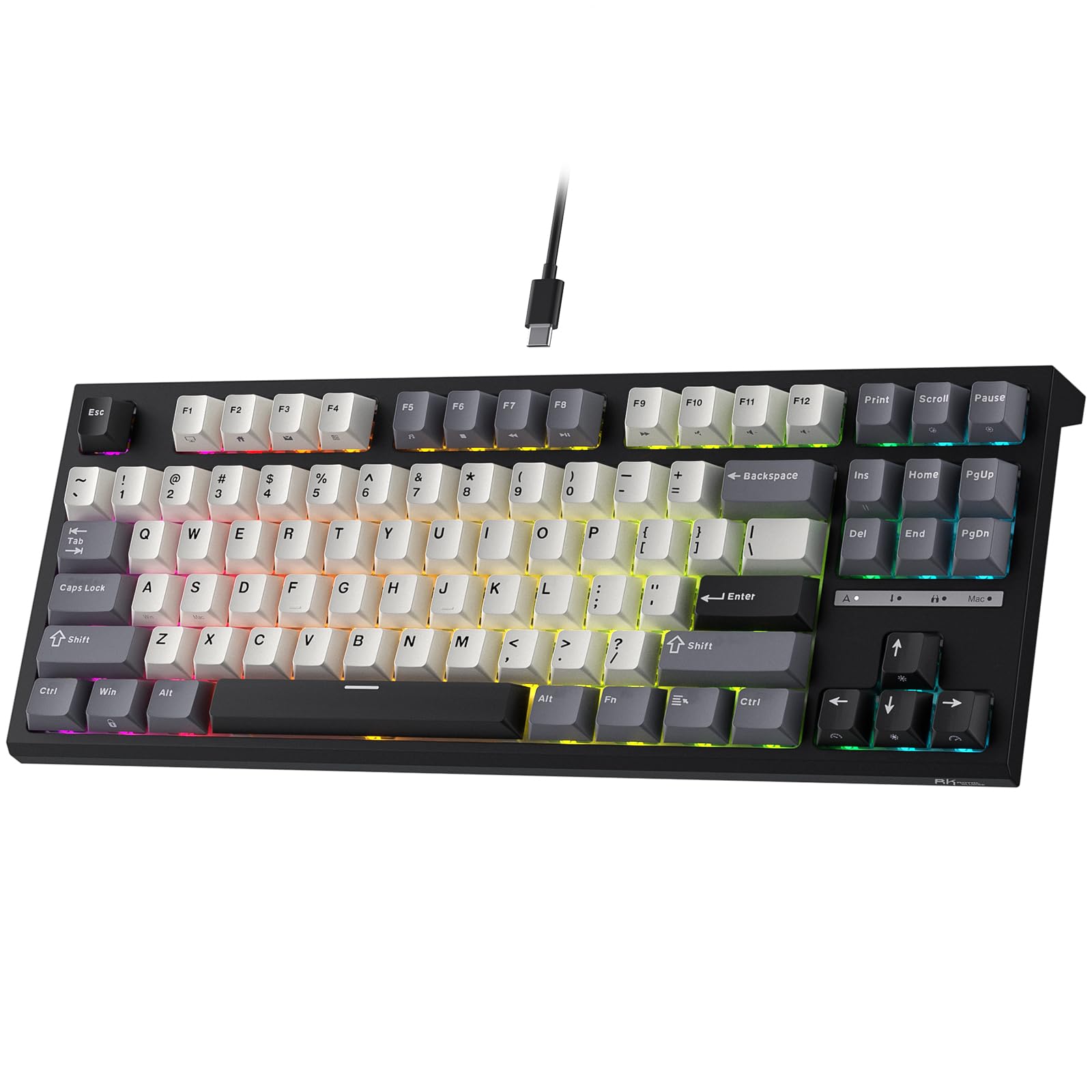 Amazon.com: RK ROYAL KLUDGE C87 HE Rapid Trigger Gaming Keyboard
