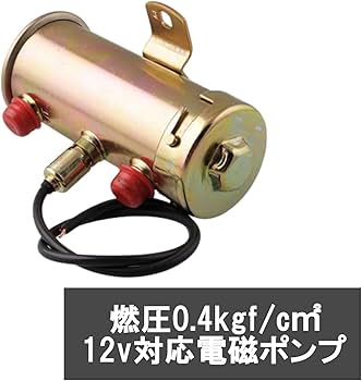 Amazon | SCGEHA 電磁ポンプ フューエルポンプ 燃料ポンプ 12V