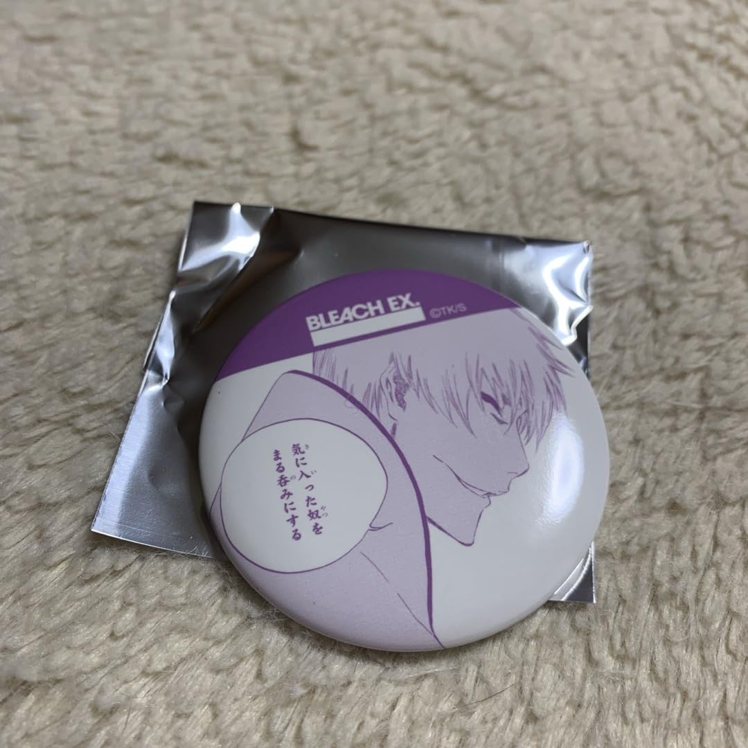 Amazon.co.jp: ブリーチ BLEACH原画展 ガチャ 缶バッジ 市丸ギン